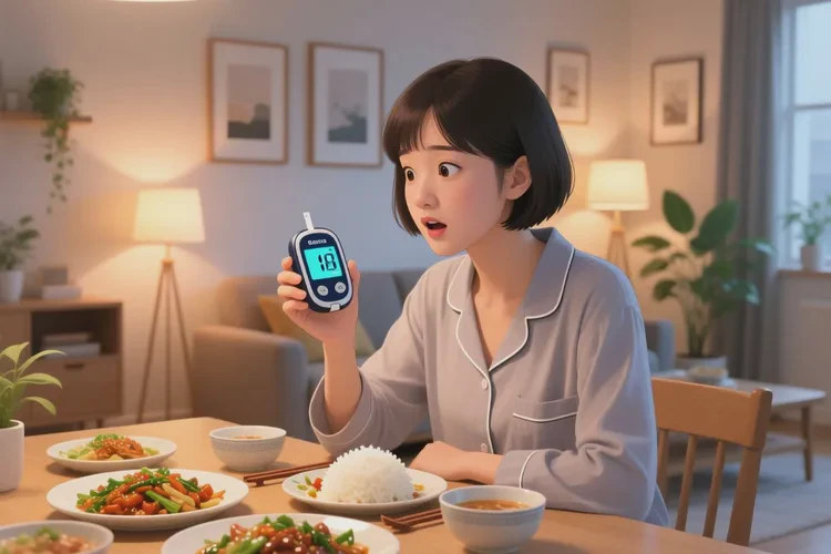 28岁晚餐血糖18.2是怎么回事(图1)