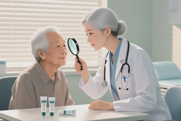 老人脸上经常起湿疹可以治愈吗(图4)