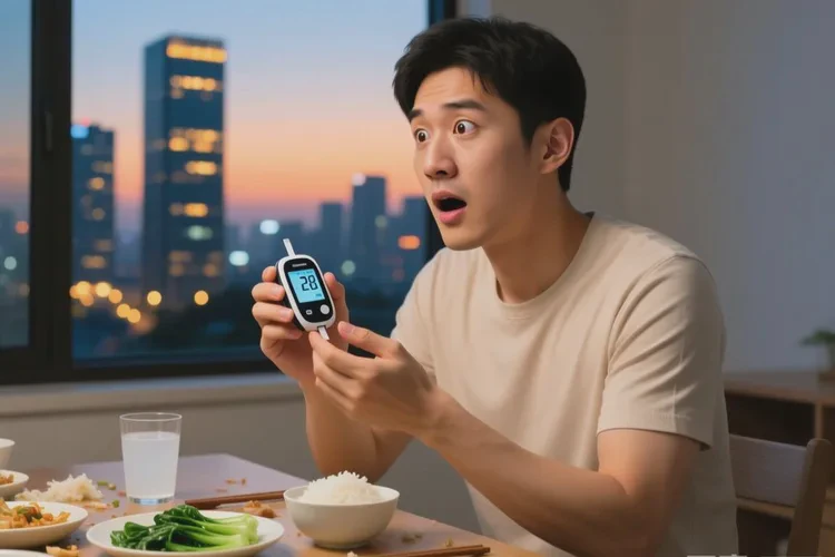 28岁晚餐血糖24.6是怎么回事(图1)