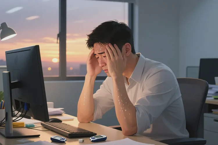 28岁晚餐血糖3.7是怎么回事(图1)