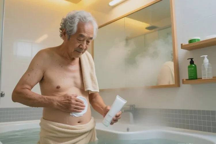 老年人肚子上偶尔长湿疹可以治愈吗(图1)