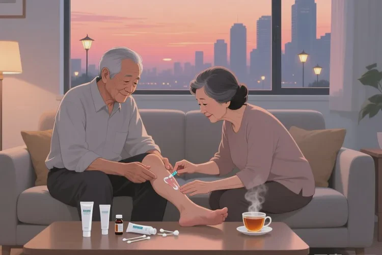 老人小腿上偶尔起湿疹可以治愈吗(图3)