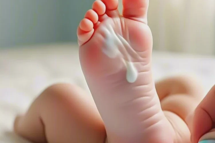 婴儿脚上出现湿疹能不能治愈(图2)