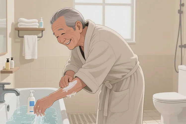 老年人肚子偶尔起湿疹可以治愈吗(图1)