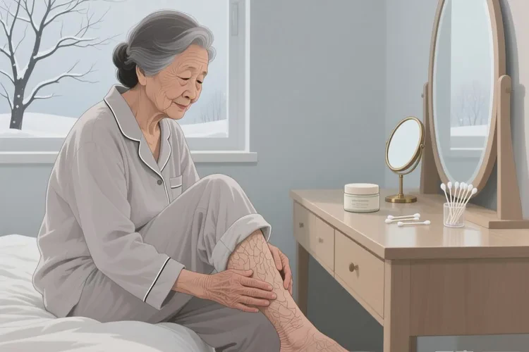 老年人小腿偶尔起湿疹可以治愈吗(图1)