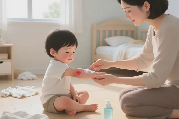 儿童手臂上出湿疹可以治愈吗(图2)