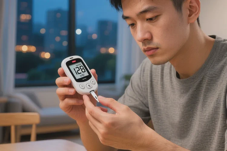 29岁晚餐血糖17.5是怎么回事(图1)