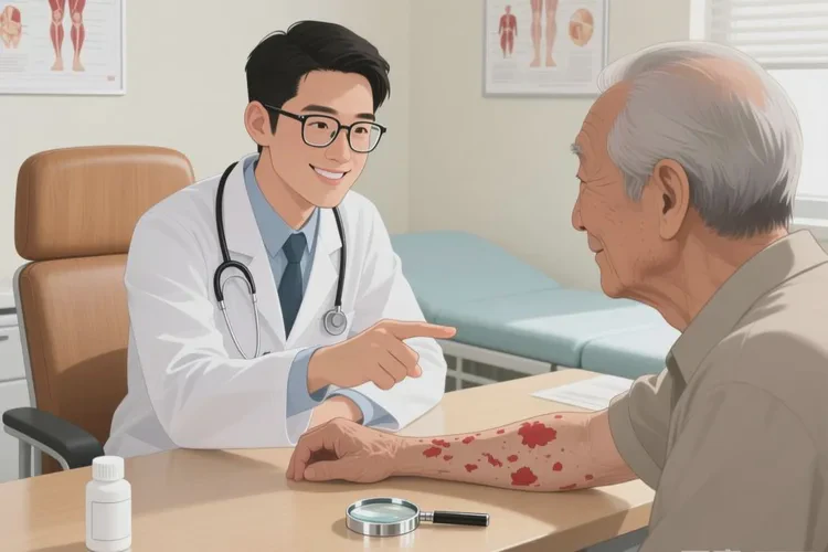 老年人手臂上长湿疹可以治愈吗(图2)