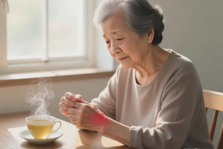 老人手上偶尔长湿疹可以治愈吗(图1)