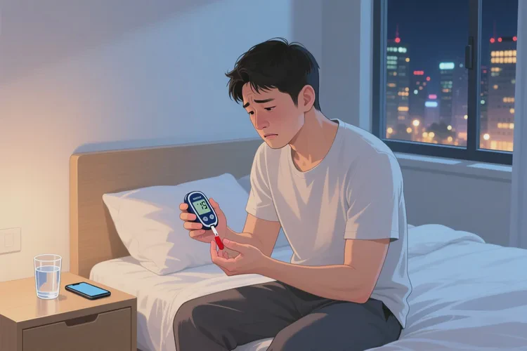 28岁睡前血糖20.4是怎么回事(图1)