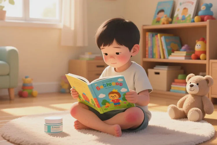 少儿大腿经常起湿疹可以治愈吗(图1)