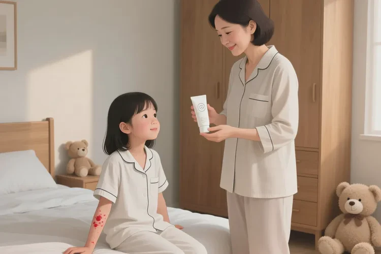 少儿手臂长湿疹可以治愈吗(图2)