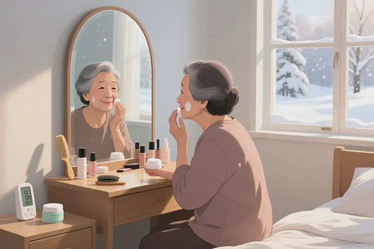 老人面部偶尔起湿疹可以治愈吗(图1)