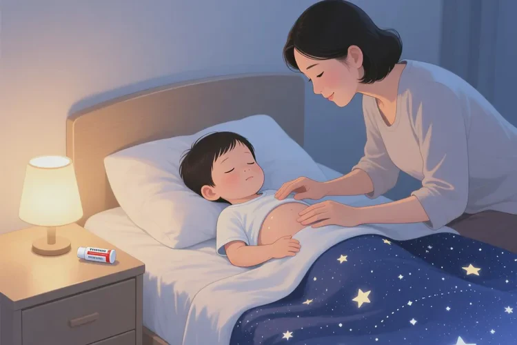 儿童肚子上偶尔起湿疹可以治愈吗(图4)