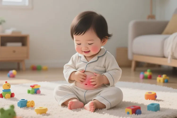 少儿肚子上经常长湿疹可以治愈吗(图3)