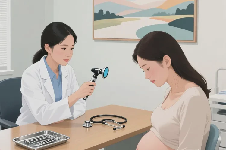 孕妇脖子上起湿疹可以治愈吗(图2)