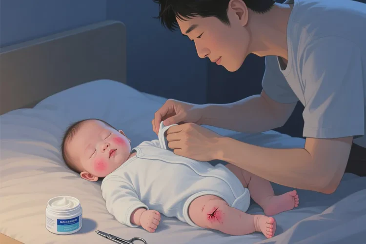 婴幼儿全身偶尔起湿疹能不能治愈(图1)