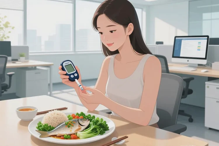 28岁中餐血糖4点7是怎么回事(图1)