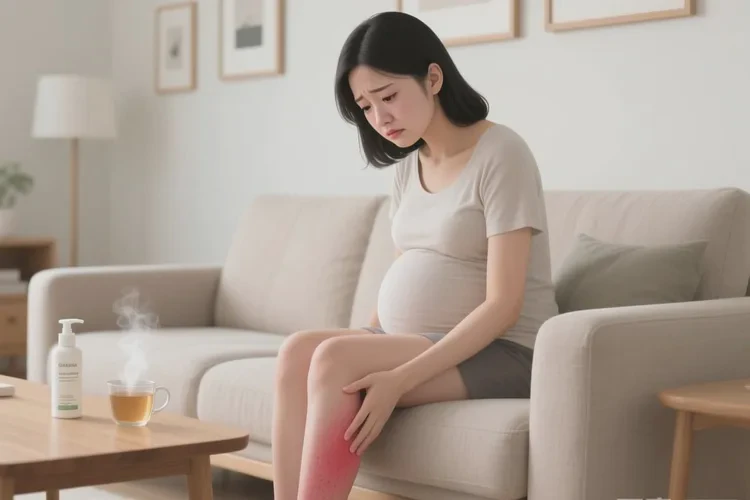 孕妇小腿上有湿疹可以治愈吗(图1)