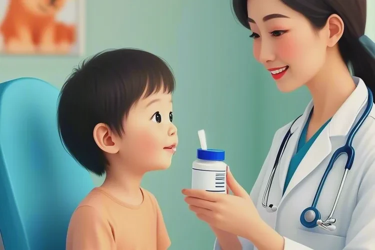 孩子脸上起湿疹能不能治愈(图1)