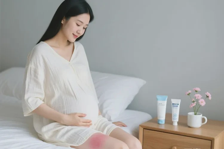 孕妇大腿上容易长湿疹可以治愈吗(图1)