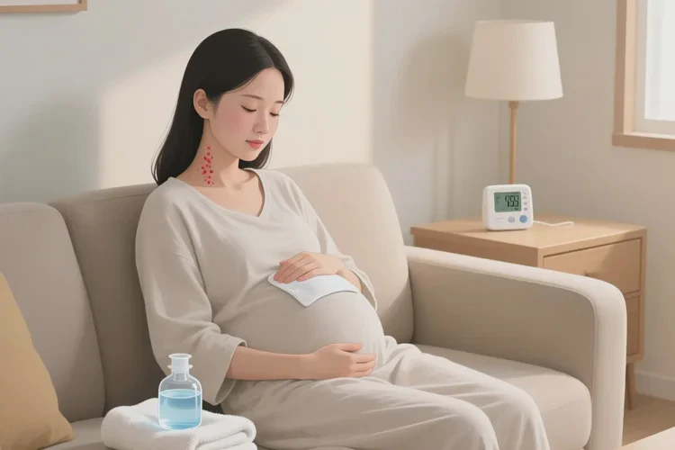 产妇脖子出湿疹可以治愈吗(图3)