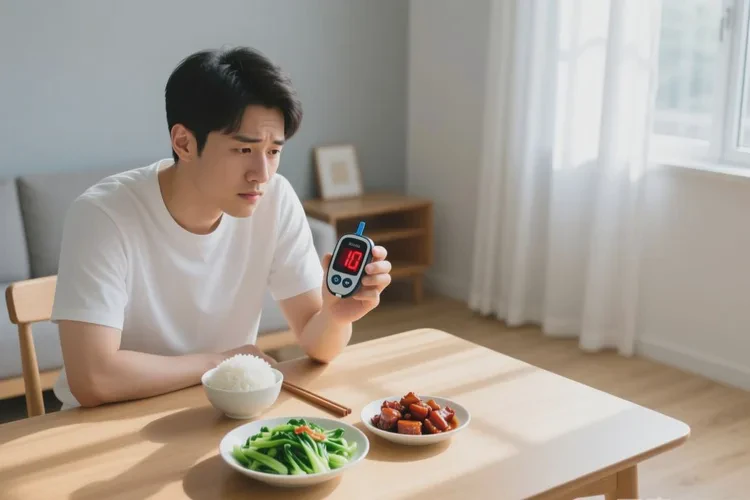 28岁中餐血糖24.6是怎么回事(图1)