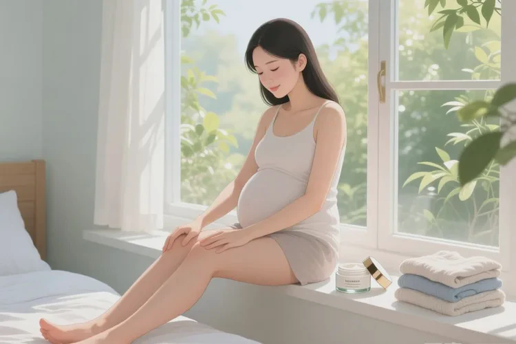 孕妇小腿上偶尔起湿疹可以治愈吗(图1)