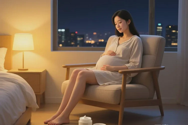 孕妇大腿上偶尔起湿疹可以治愈吗(图1)