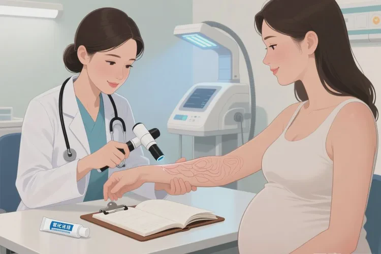 孕妇手臂上容易长湿疹可以治愈吗(图2)