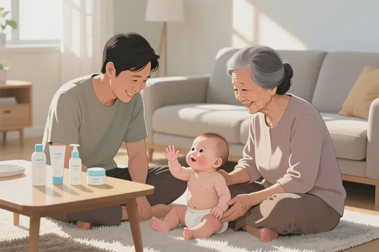 婴幼儿脸上偶尔起湿疹能不能治愈(图3)