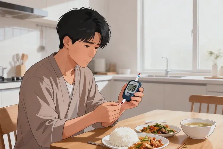 28岁中餐血糖20点8是怎么回事(图1)