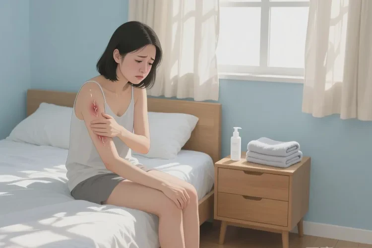 产妇四肢经常长湿疹可以治愈吗(图1)