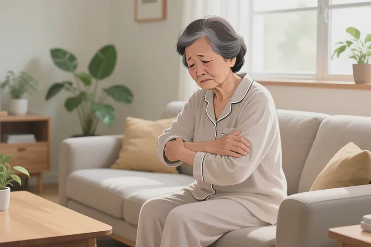 老年人手臂出现湿疹可不可以治愈(图1)