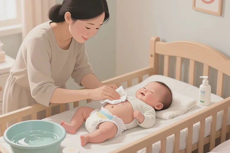 婴幼儿肚子长湿疹能不能治愈(图1)