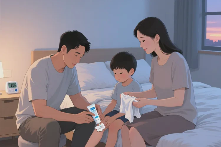 小孩大腿经常起湿疹能不能治愈(图3)