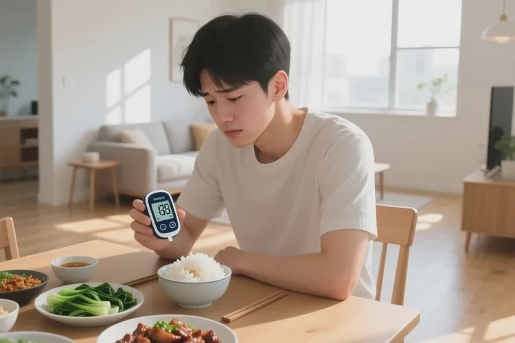 28岁中餐血糖7点7是怎么回事(图1)