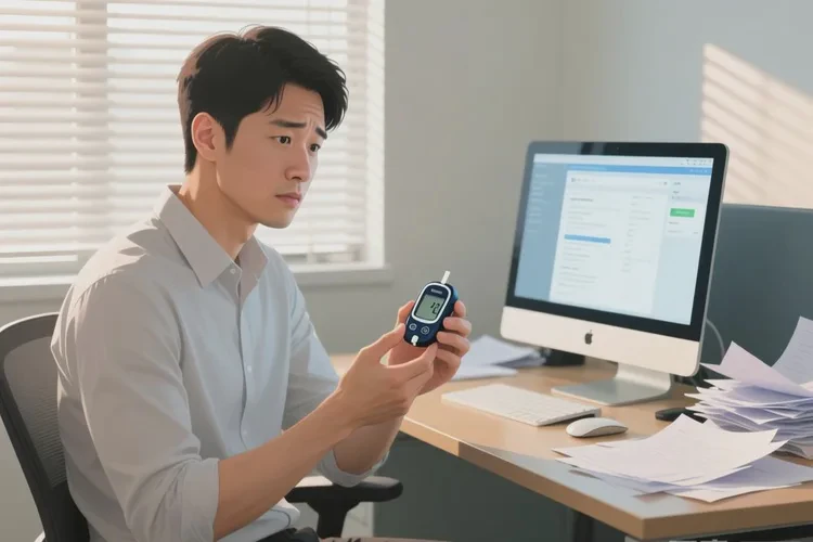 28岁中餐血糖6点4是怎么回事(图1)