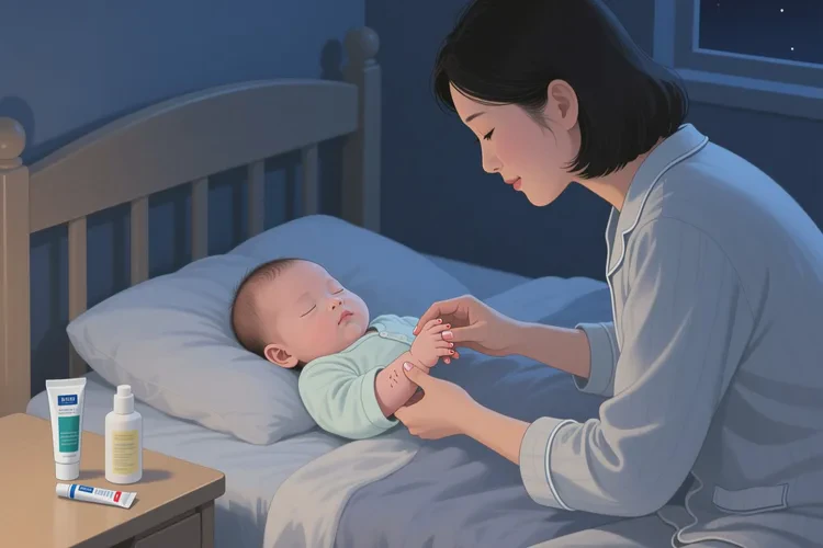 婴幼儿手臂长湿疹能不能治愈(图2)