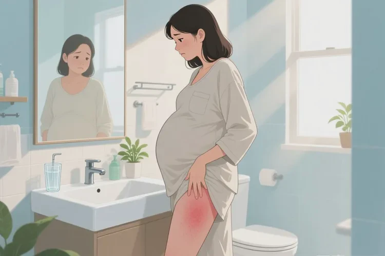 孕妇大腿上经常长湿疹可以治愈吗(图2)