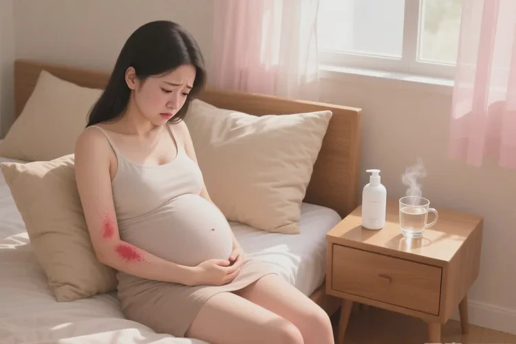 孕妇身上偶尔起湿疹可以治愈吗(图1)