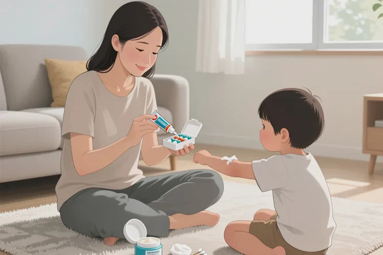 孩子手臂上容易长湿疹能不能治愈(图3)