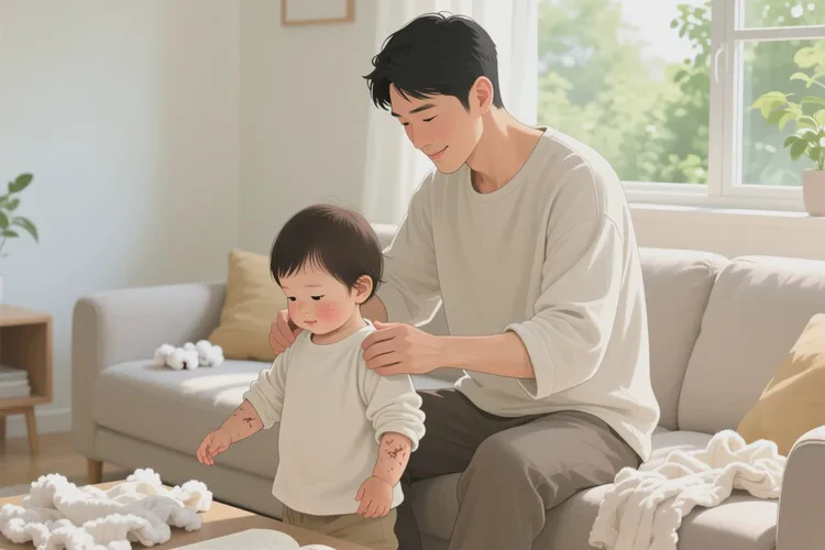 婴幼儿手臂长湿疹能不能治愈(图3)