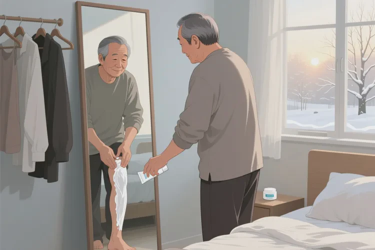 老年人小腿上出现湿疹可不可以治愈(图1)