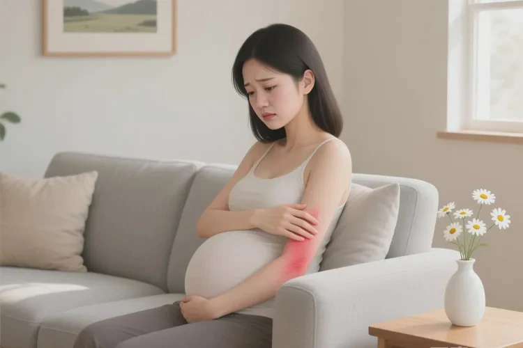 孕妇身上容易起湿疹可以治愈吗(图1)