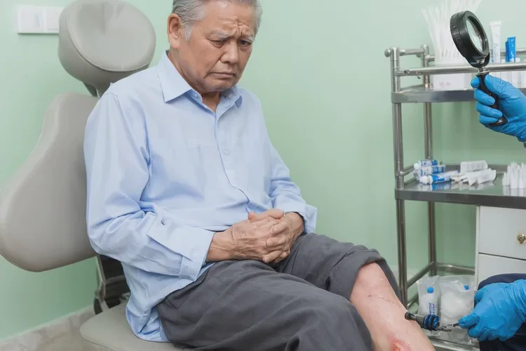 老年人小腿上容易起湿疹可不可以治愈(图2)