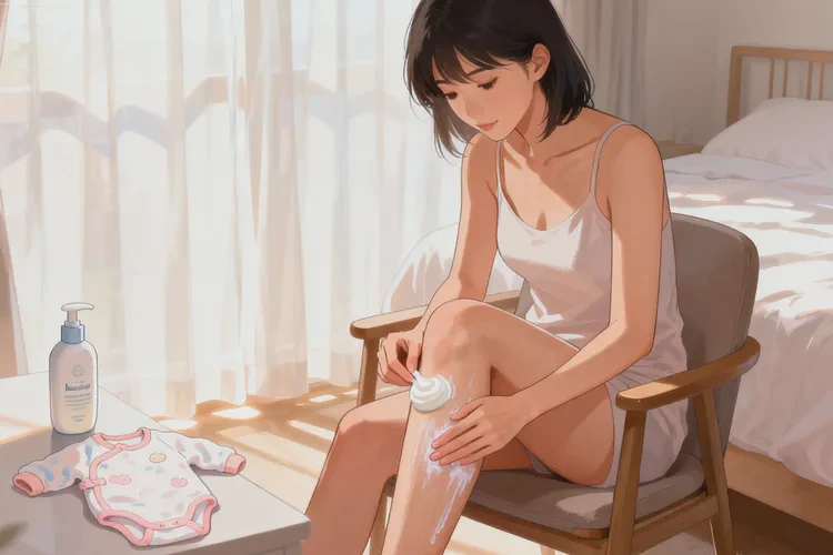 产妇大腿起湿疹可以治愈吗(图1)