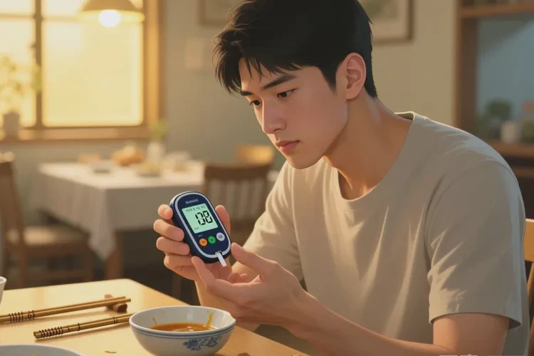 28岁中餐血糖25.6是怎么回事(图1)