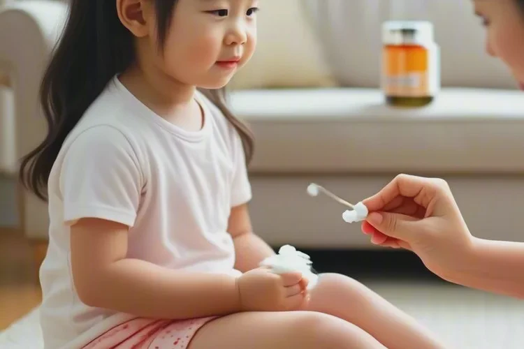 儿童大腿上容易长湿疹能不能治愈(图2)