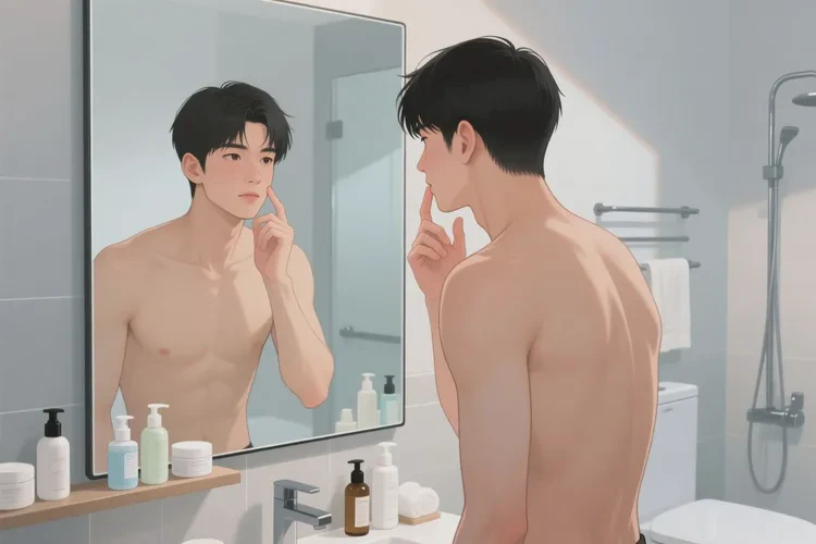 男性面部长湿疹可以治愈吗(图2)